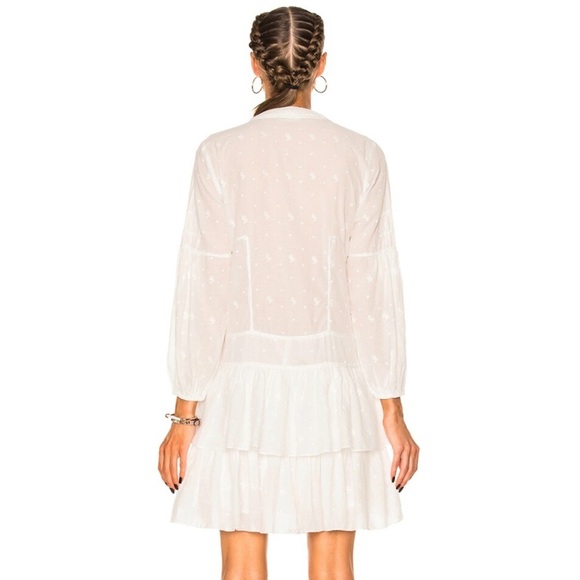 Ulla Johnson Midnight Blue Ruffle Jaclyn Dress size 0 - Picture 4 of 14